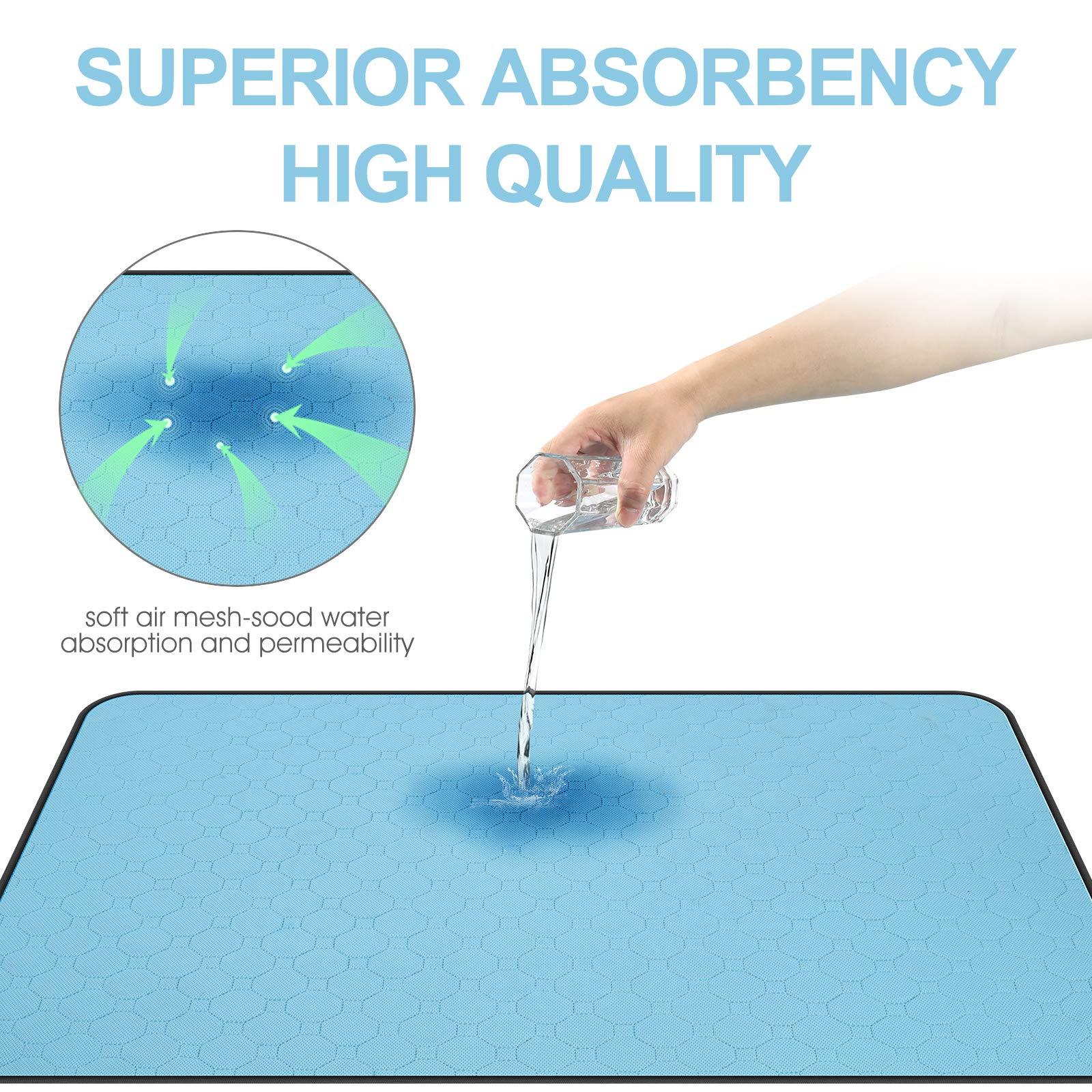 Washable Dog Urine Pad, 34.5 In X 23 In, 2 Packs by Amazing Pet Bargains