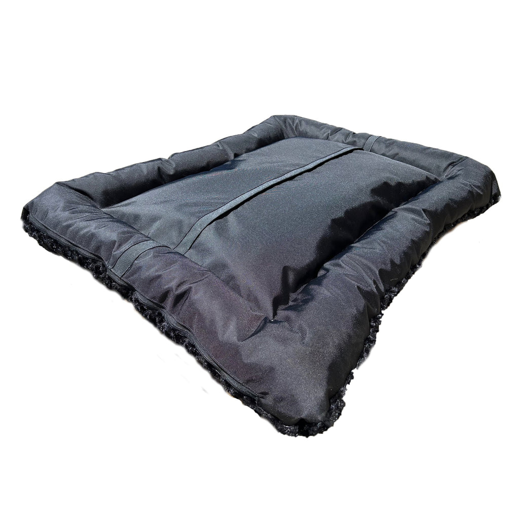 Dog Bed - Rectangle Bolstered Furvana™ 'Cloud' by American Dog