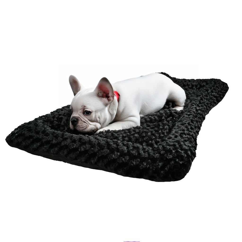 Dog Bed - Rectangle Bolstered Furvana™ 'Cloud' by American Dog