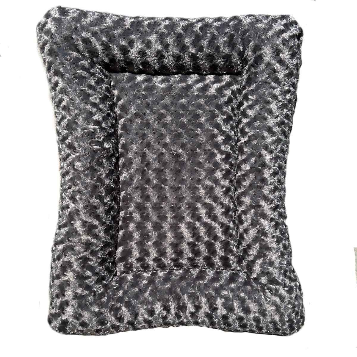 Dog Bed - Rectangle Bolstered Furvana™ 'Cloud' by American Dog