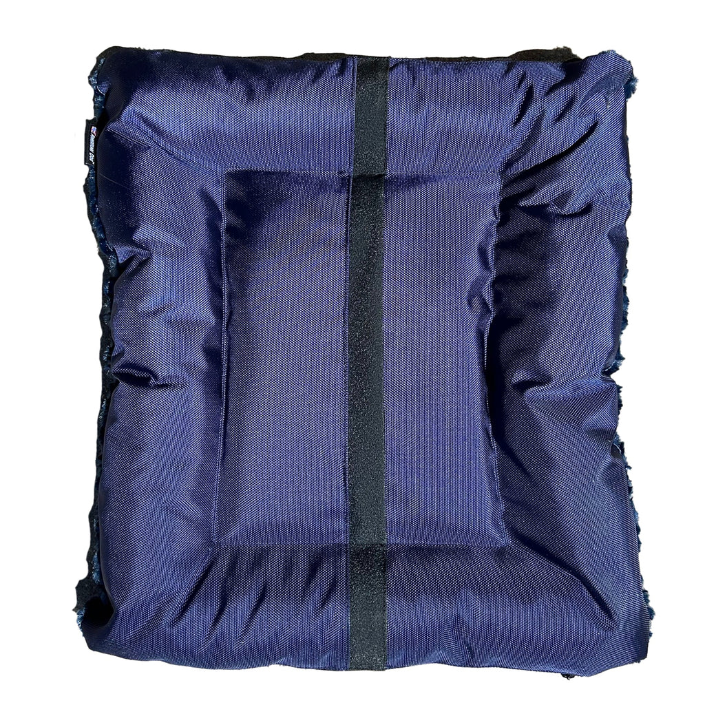 Dog Bed - Rectangle Bolstered Furvana™ 'Cloud' by American Dog
