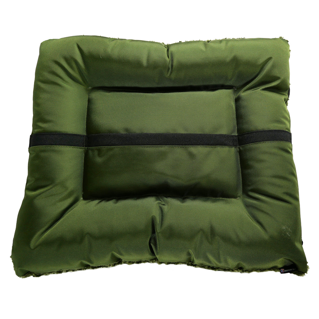 Dog Bed - Rectangle Bolstered Furvana™ 'Cloud' by American Dog