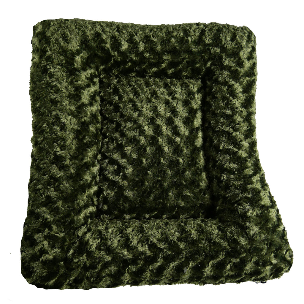 Dog Bed - Rectangle Bolstered Furvana™ 'Cloud' by American Dog