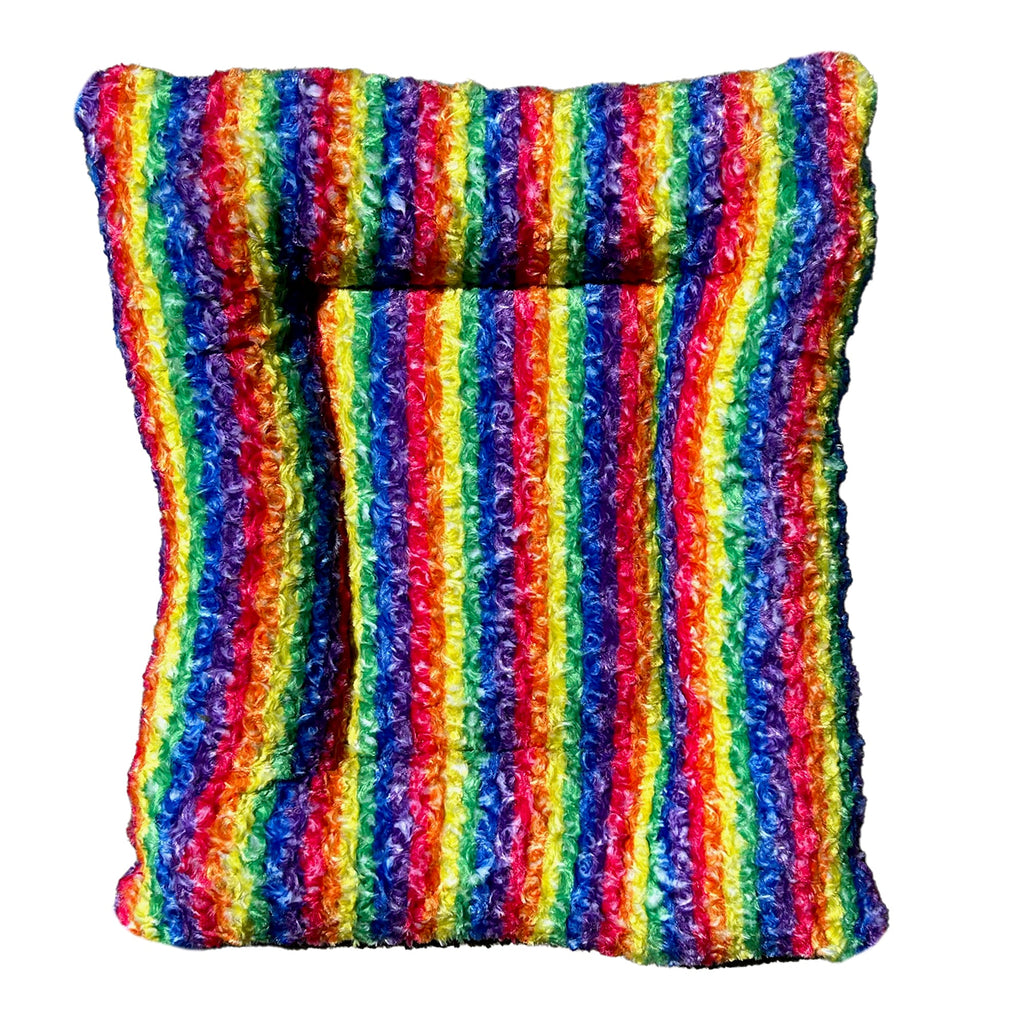 Dog Bed - Rectangle Bolstered Furvana™ 'Cloud' by American Dog