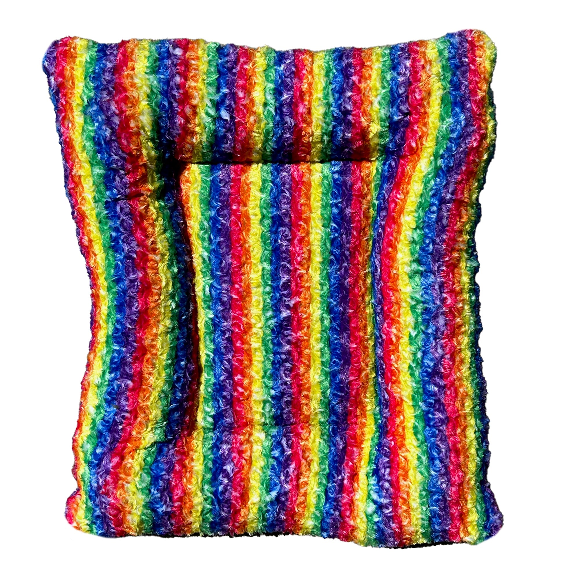 Dog Bed - Rectangle Bolstered Furvana™ 'Cloud' by American Dog
