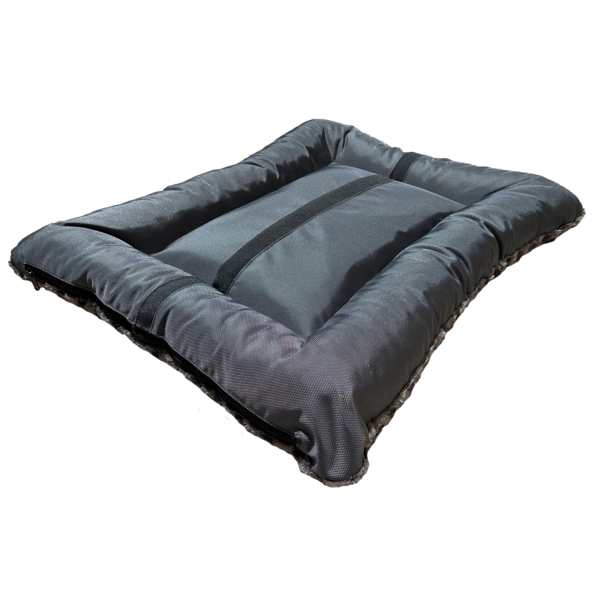 Dog Bed - Rectangle Bolstered Furvana™ 'Cloud' by American Dog