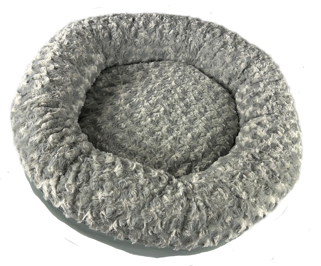 Dog Bed - Round Bolstered Furvana™ by American Dog