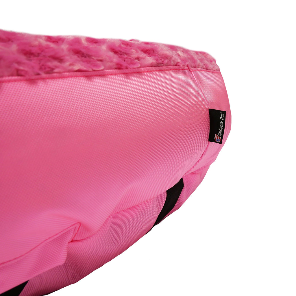Dog Bed - Round Bolster Furvana™ 'Hope' by American Dog