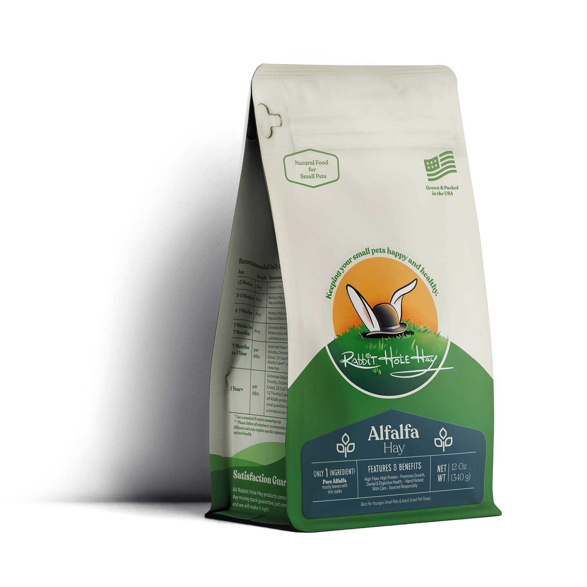 Rabbit Hole Hay Ultra Premium Alfalfa Hay by Rabbit Hole Hay