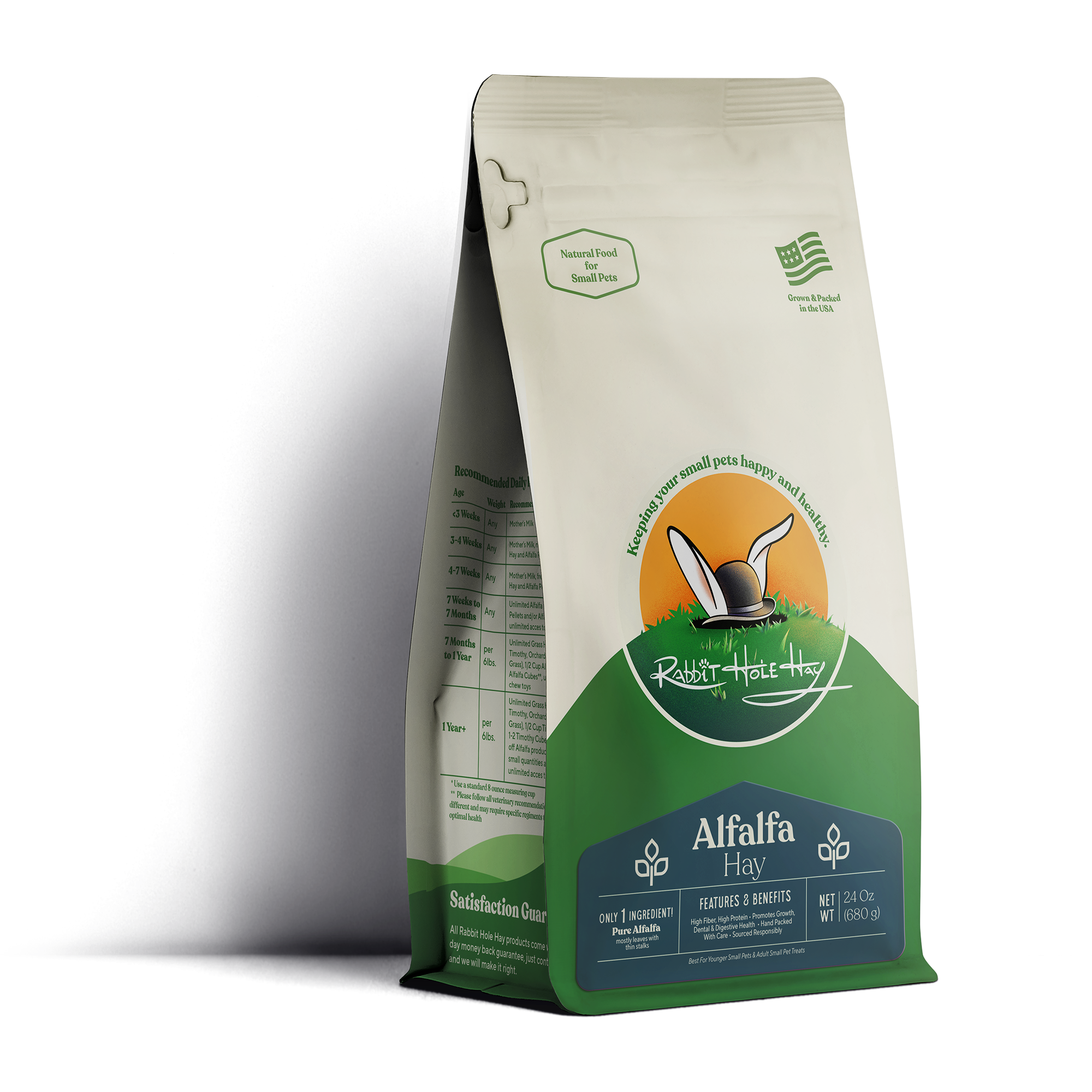 Rabbit Hole Hay Ultra Premium Alfalfa Hay by Rabbit Hole Hay