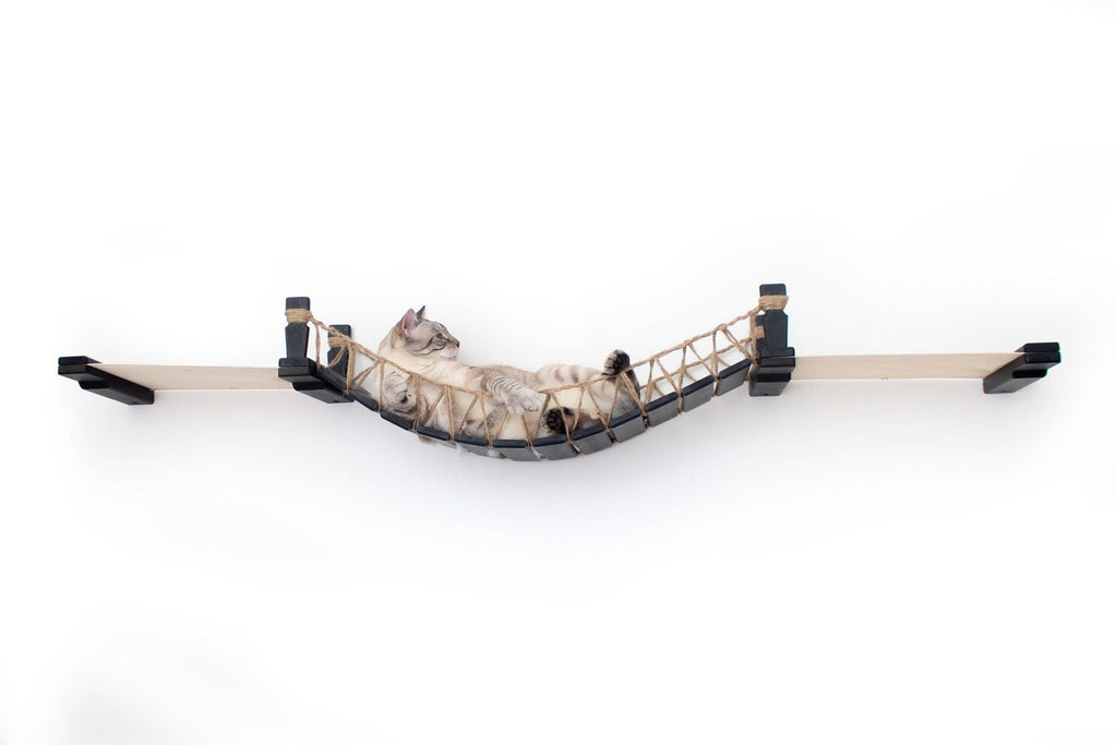 Double Cat Hammock and Climbing Bridge Combo by Catastrophic Creations