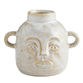 Abstract Head Pot Small | Decorative Modern Ceramic Vase | 4.5" Tall by The Bullish Store