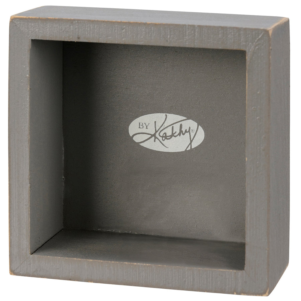 After Coffee Box Sign Set | Wall Desk Display Gift Set | 4" x 4" | Gift for Her by The Bullish Store