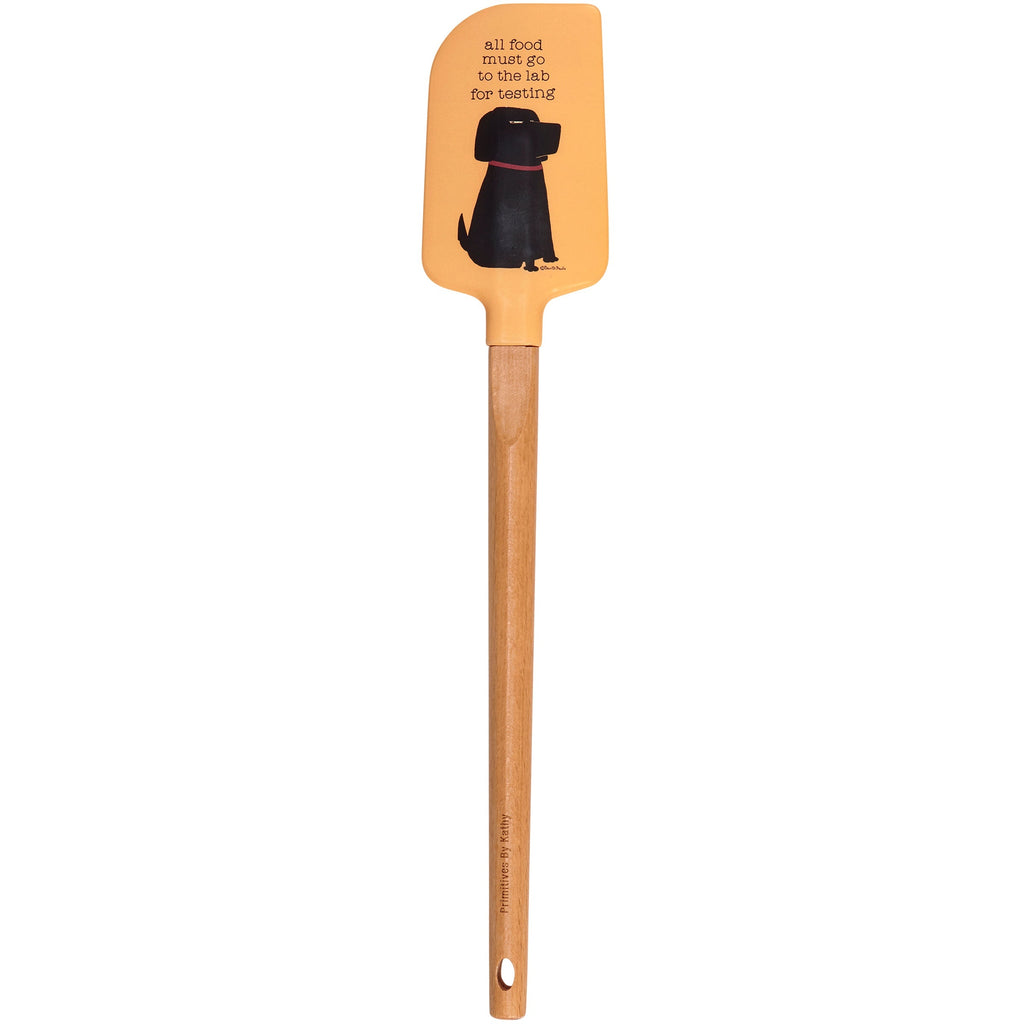 All Food to the Lab For Testing Dog Lover Spatula | Cute Dog Lover Kitchen Gift by The Bullish Store