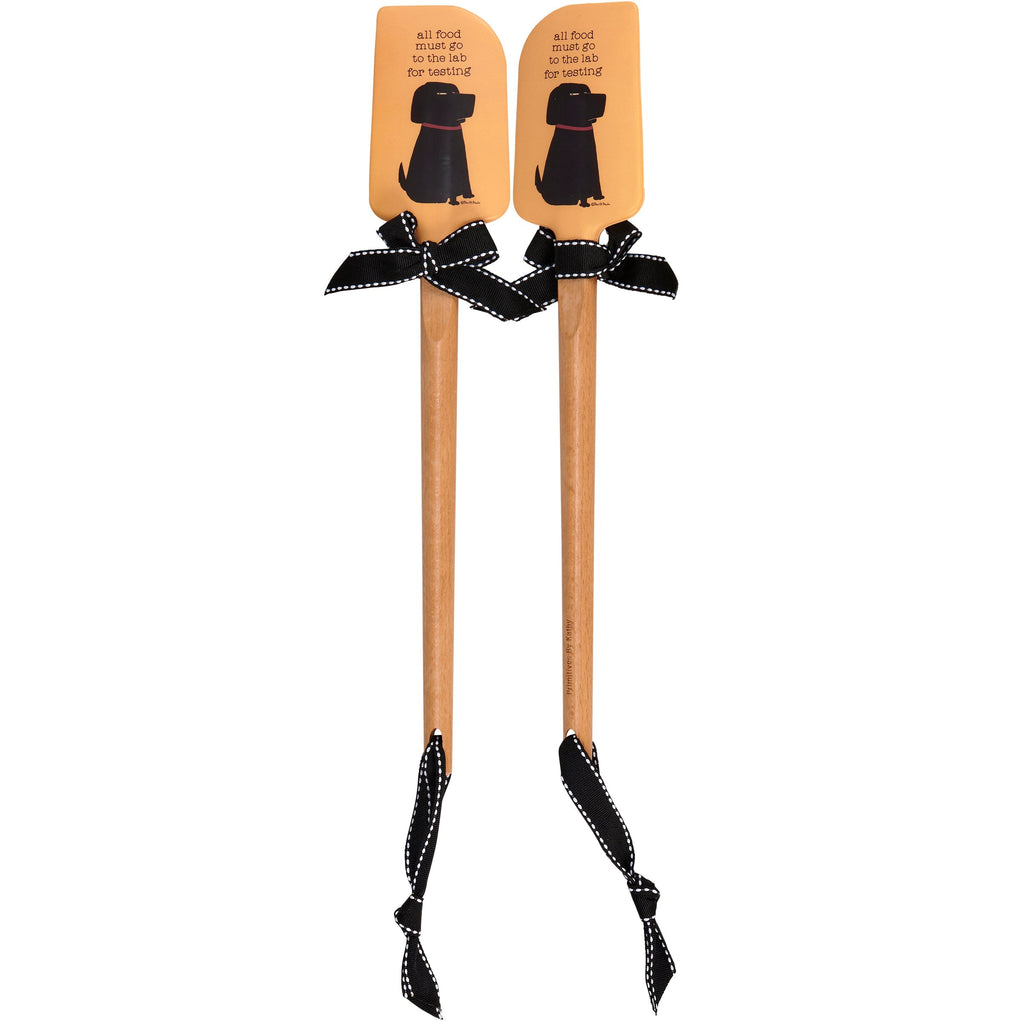 All Food to the Lab For Testing Dog Lover Spatula | Cute Dog Lover Kitchen Gift by The Bullish Store