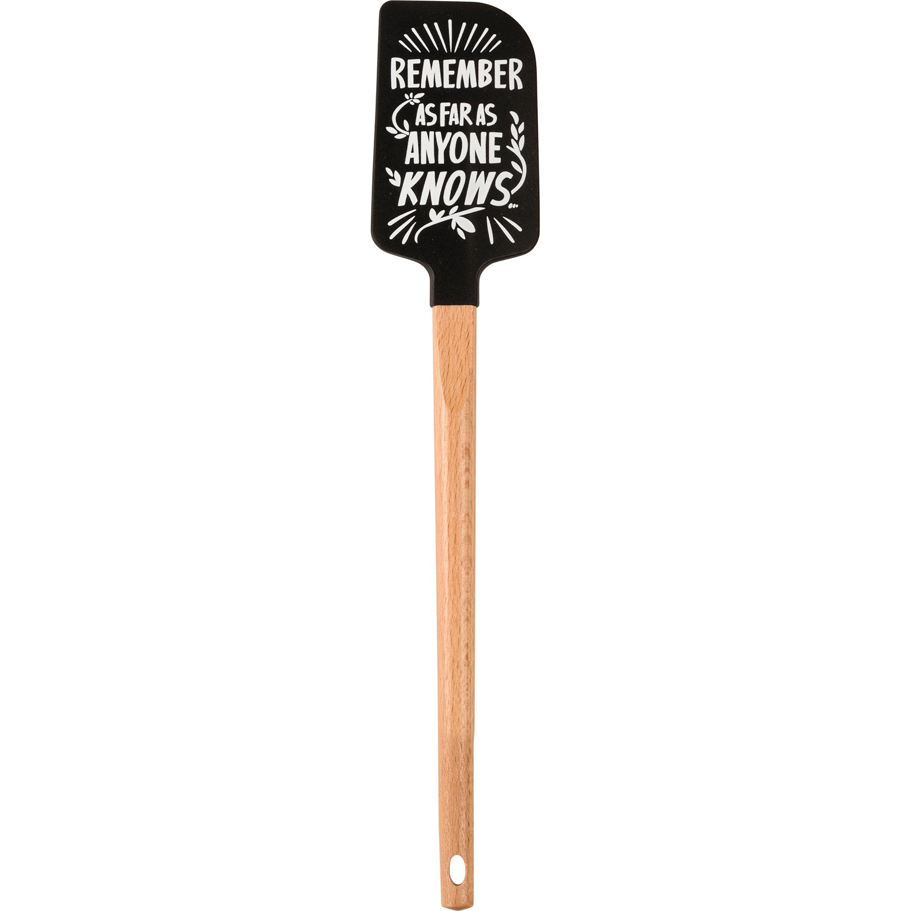 As Far As Anyone Knows We Are A Nice And Normal Family Spatula With A Wooden Handle by The Bullish Store
