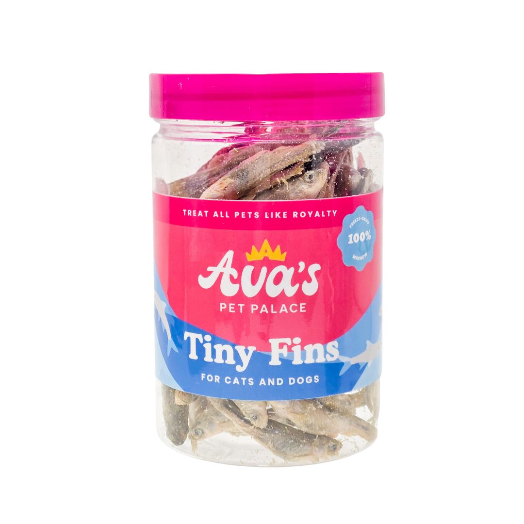 Freeze Dried Minnows - Tiny Fins by Ava's Pet Palace