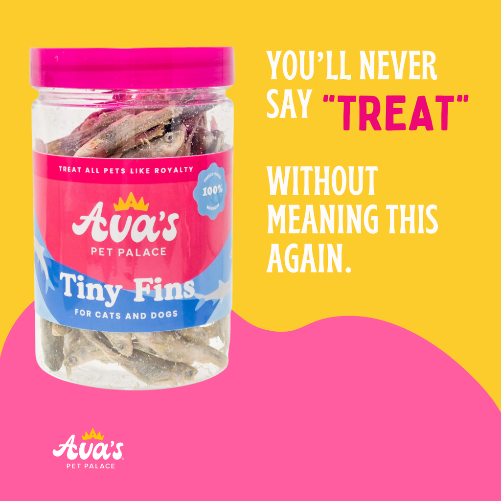 Freeze Dried Minnows - Tiny Fins by Ava's Pet Palace