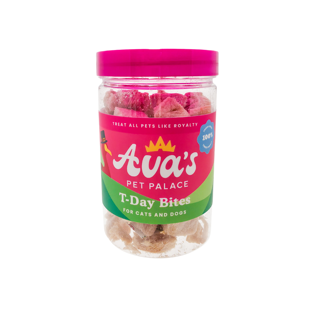 Freeze Dried T-Day Bites - Turkey Breast by Ava's Pet Palace