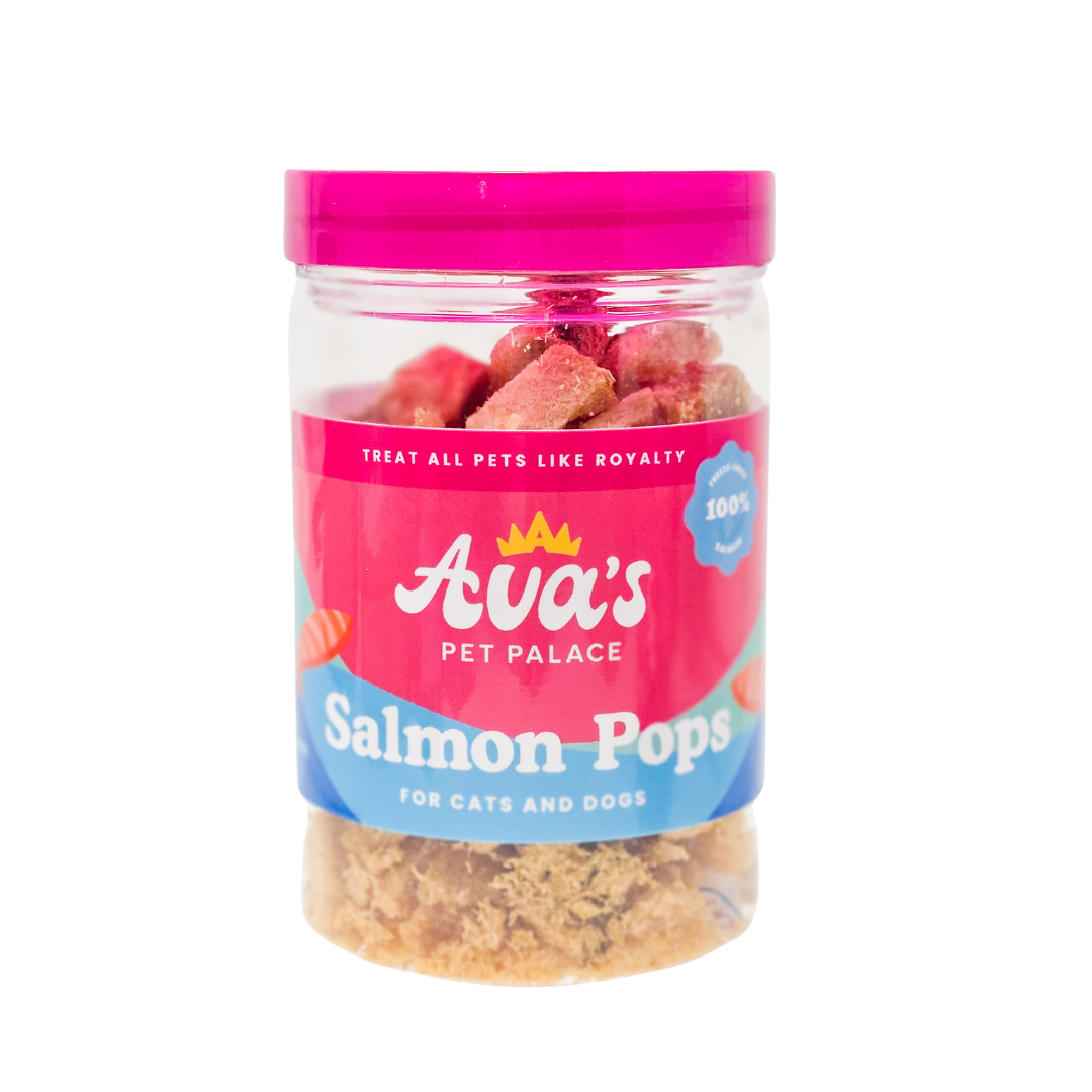 Freeze Dried Salmon - Salmon Pops by Ava's Pet Palace