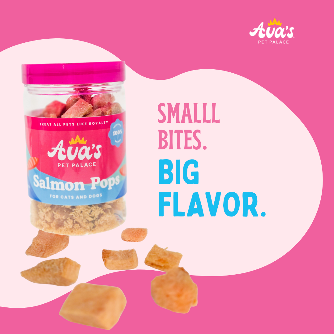 Freeze Dried Salmon - Salmon Pops by Ava's Pet Palace