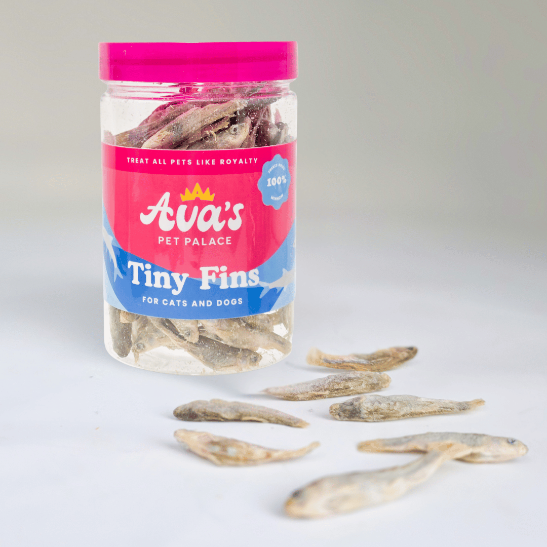 Freeze Dried Minnows - Tiny Fins by Ava's Pet Palace