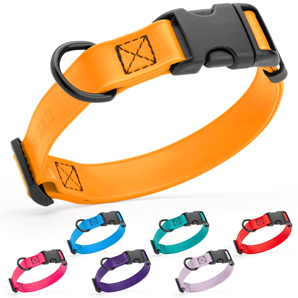 Dogline Biothane Waterproof Dog Collar with Quick Release Buckle by Dogline