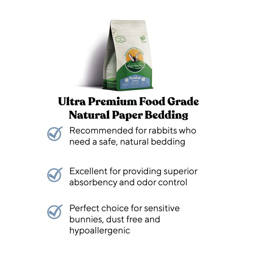 Rabbit Hole Hay Ultra Premium Food Grade Natural Bedding by Rabbit Hole Hay