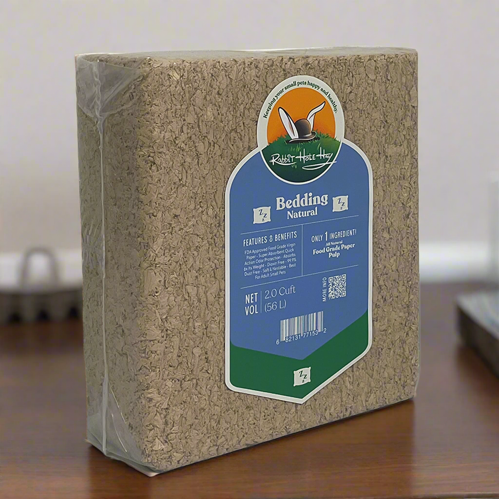 Rabbit Hole Hay Ultra Premium Food Grade Natural Bedding by Rabbit Hole Hay
