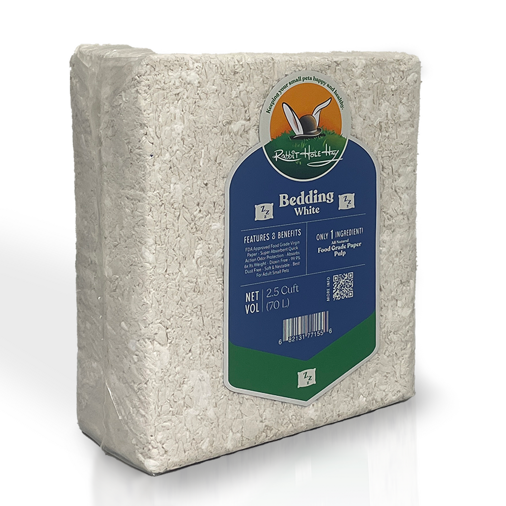 Ultra Premium Food Grade White Bedding by Rabbit Hole Hay