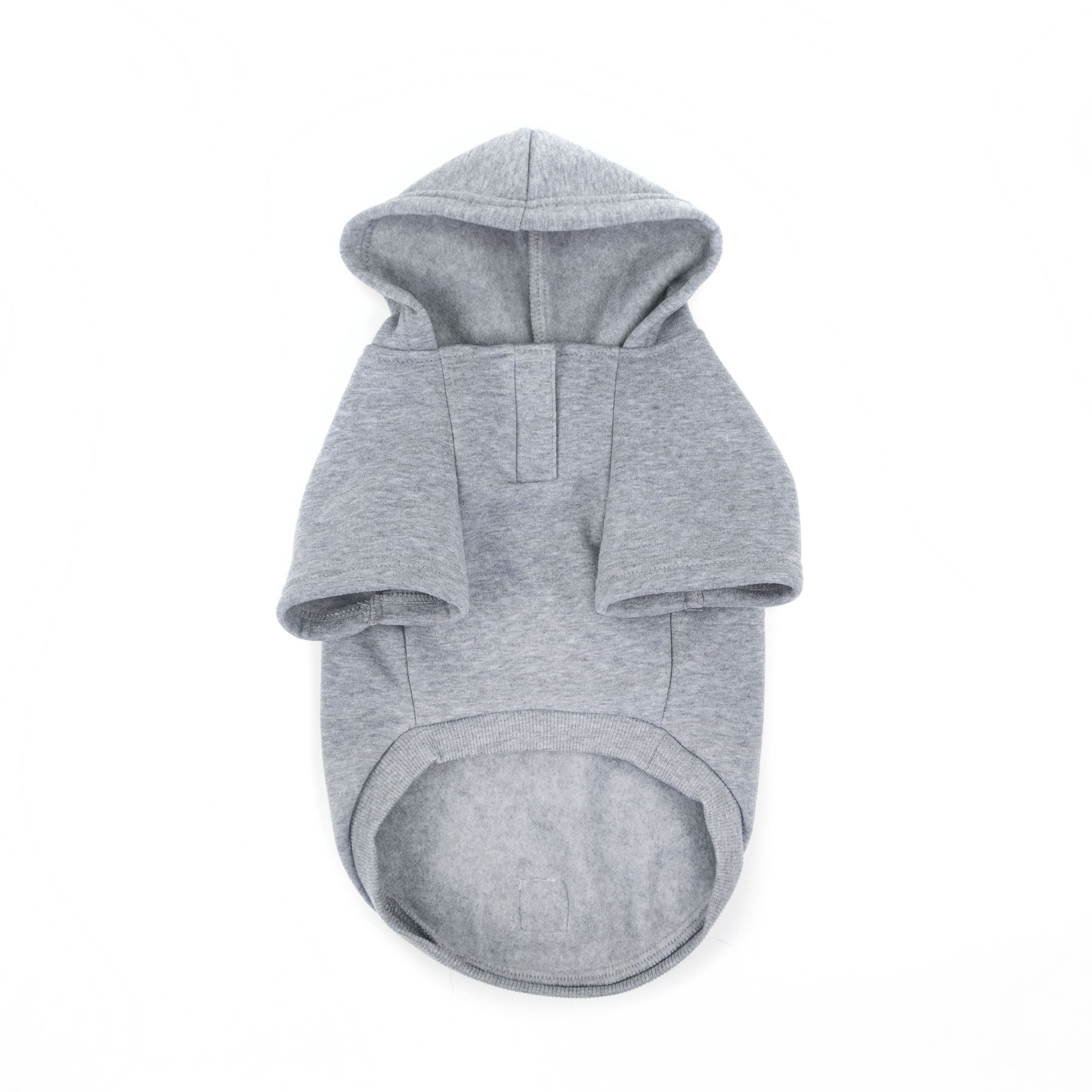 Brave Bark Hooded Dog Fleece - Heather Grey by GF Pet.us