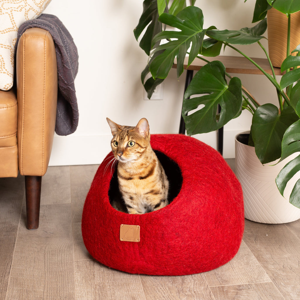 Chili Red | Round Style Cave by Fuzzy Cove