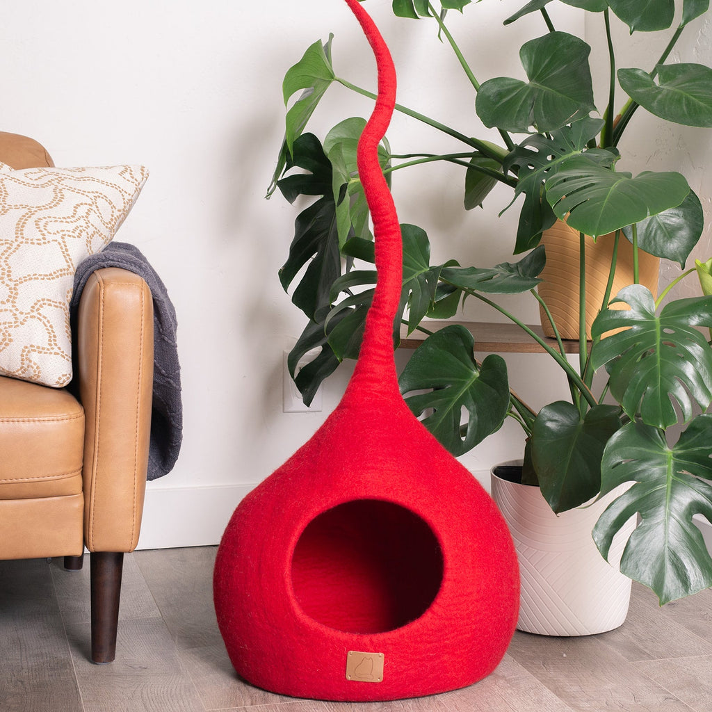 Chili Red | Tail Style Cave by Fuzzy Cove