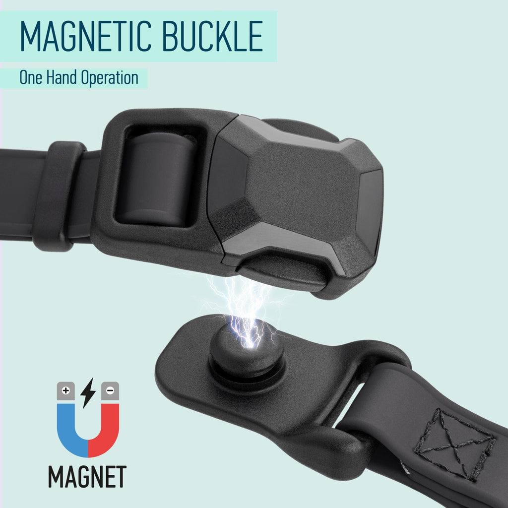 Dogline Pebble Emboss Biothane Dog Collar with Magnetic Buckle by Dogline