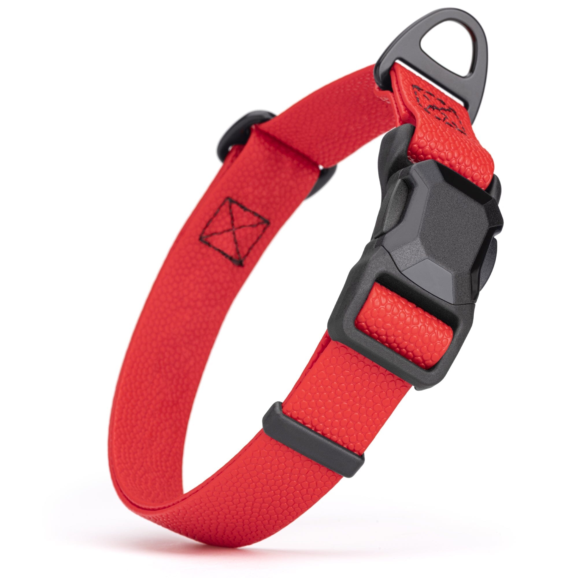 Dogline Pebble Emboss Biothane Dog Collar with Magnetic Buckle by Dogline