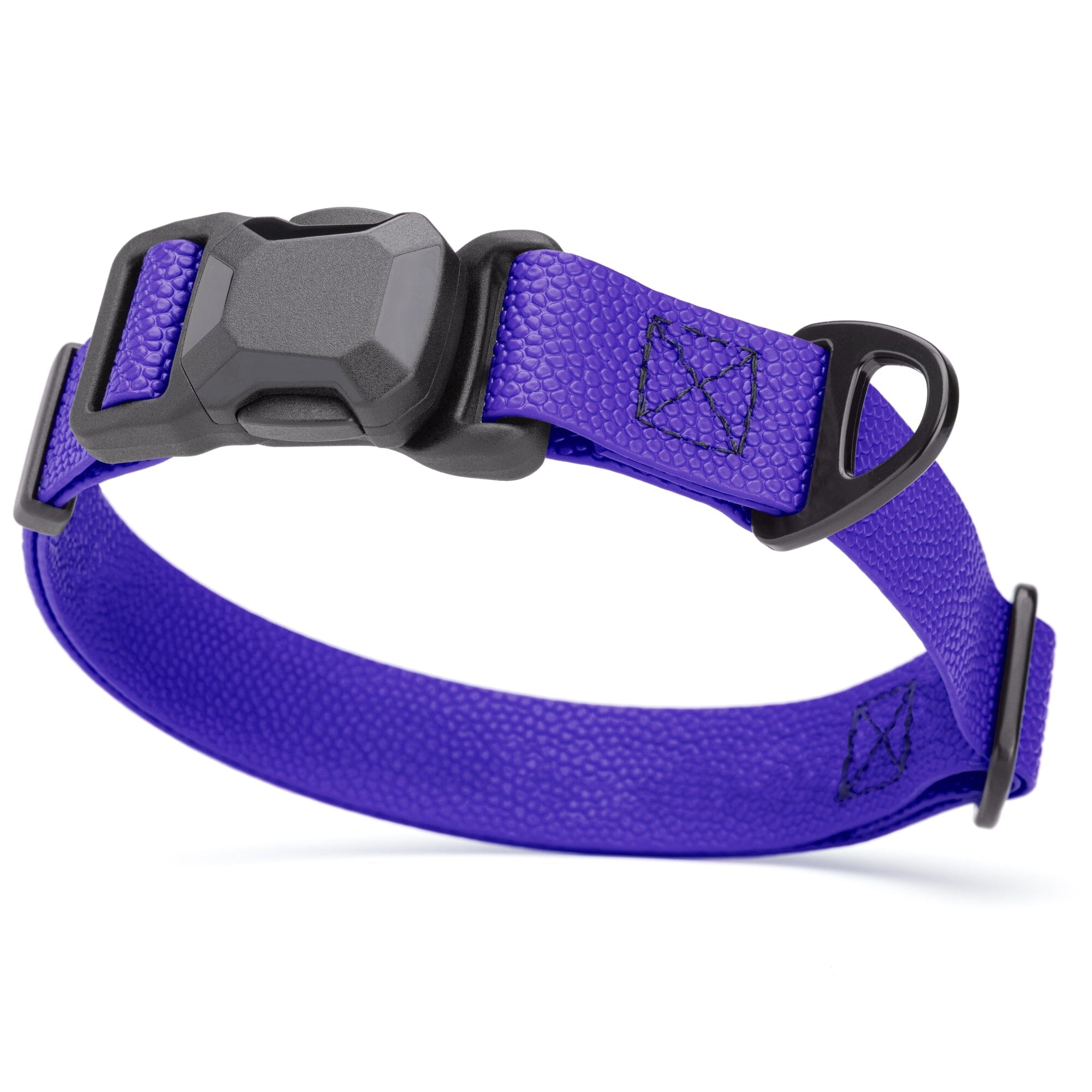 Dogline Pebble Emboss Biothane Dog Collar with Magnetic Buckle by Dogline