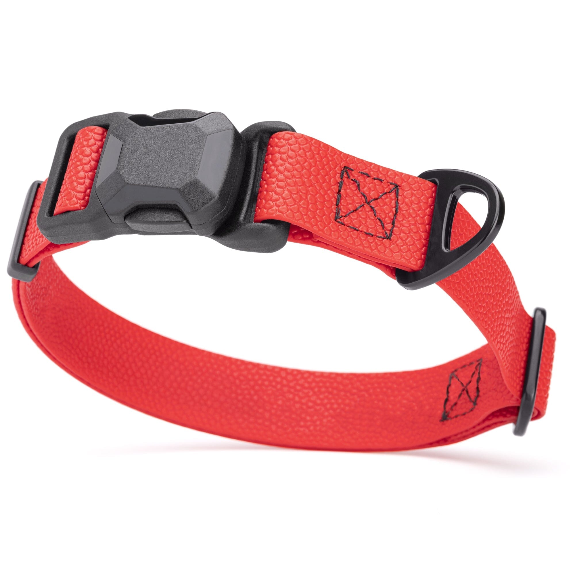 Dogline Pebble Emboss Biothane Dog Collar with Magnetic Buckle by Dogline