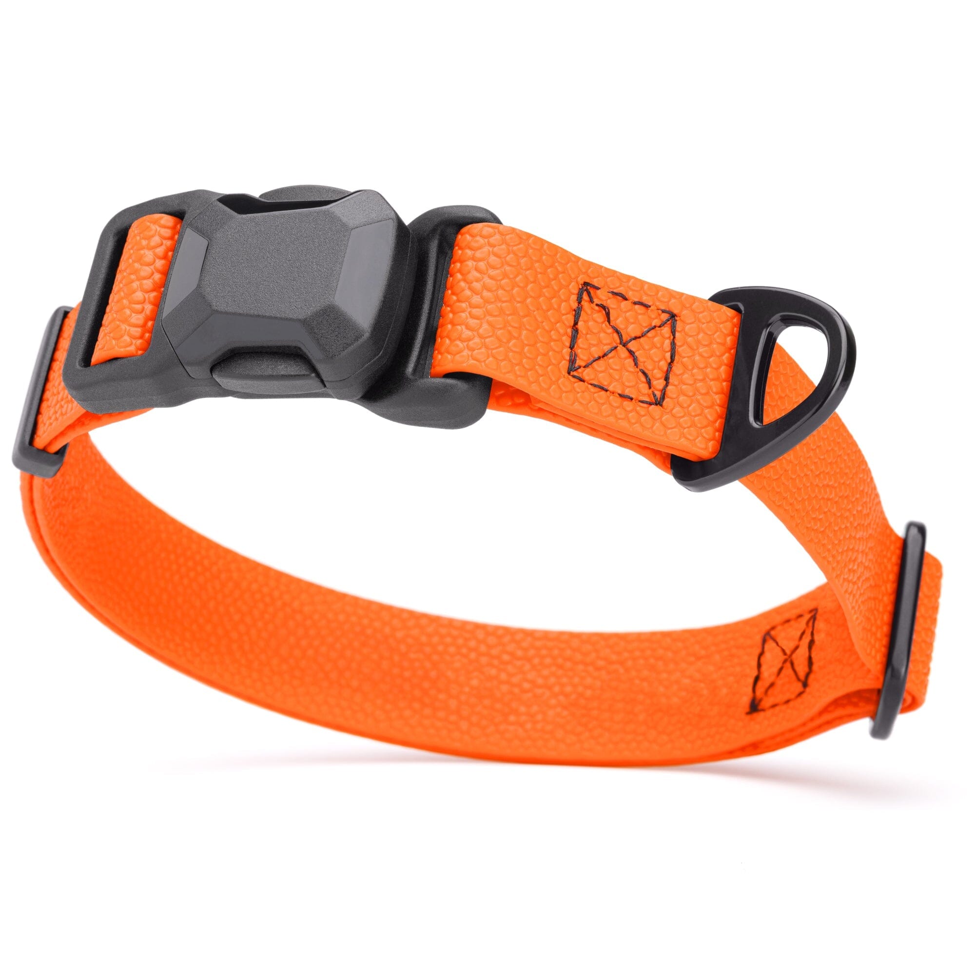 Dogline Pebble Emboss Biothane Dog Collar with Magnetic Buckle by Dogline