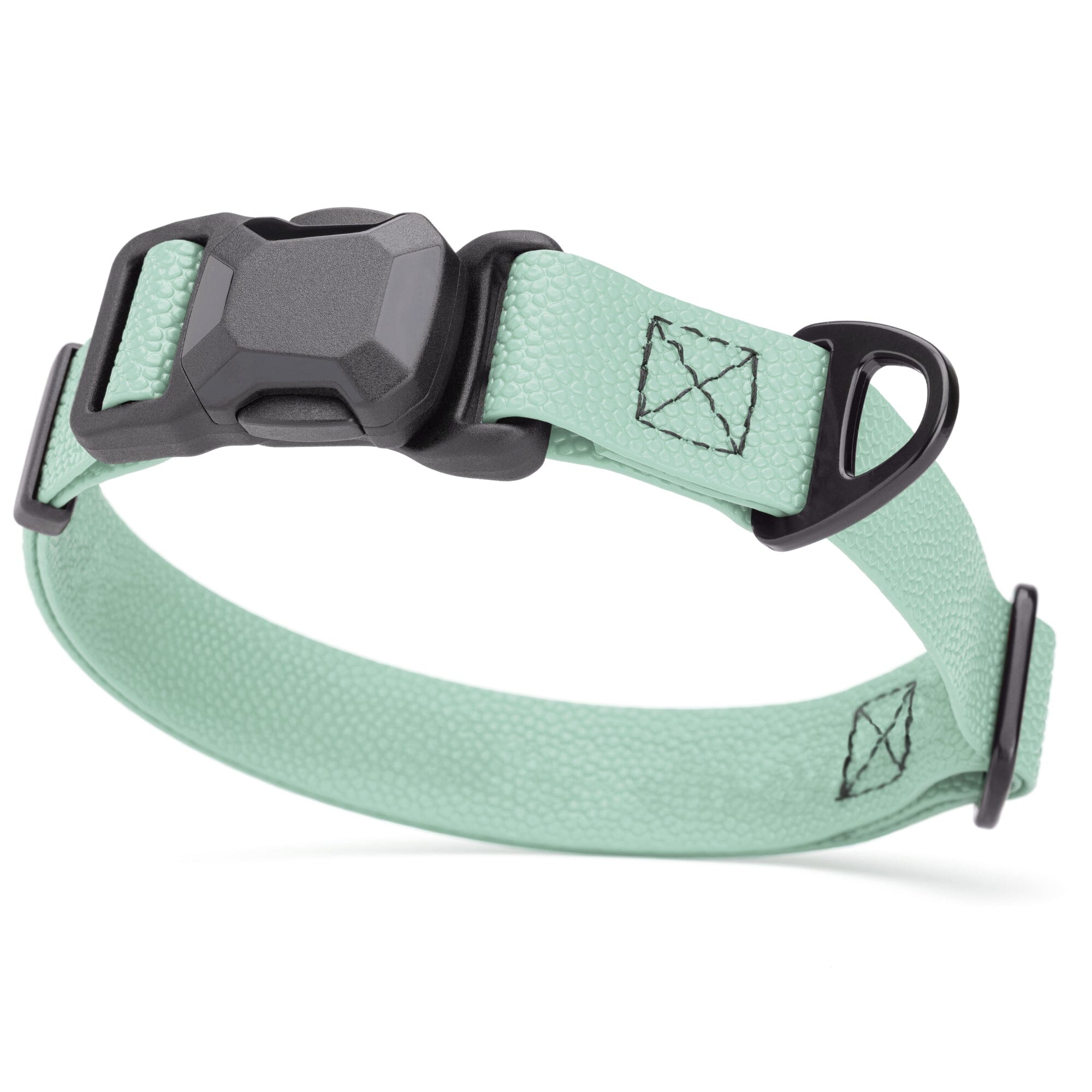 Dogline Pebble Emboss Biothane Dog Collar with Magnetic Buckle by Dogline