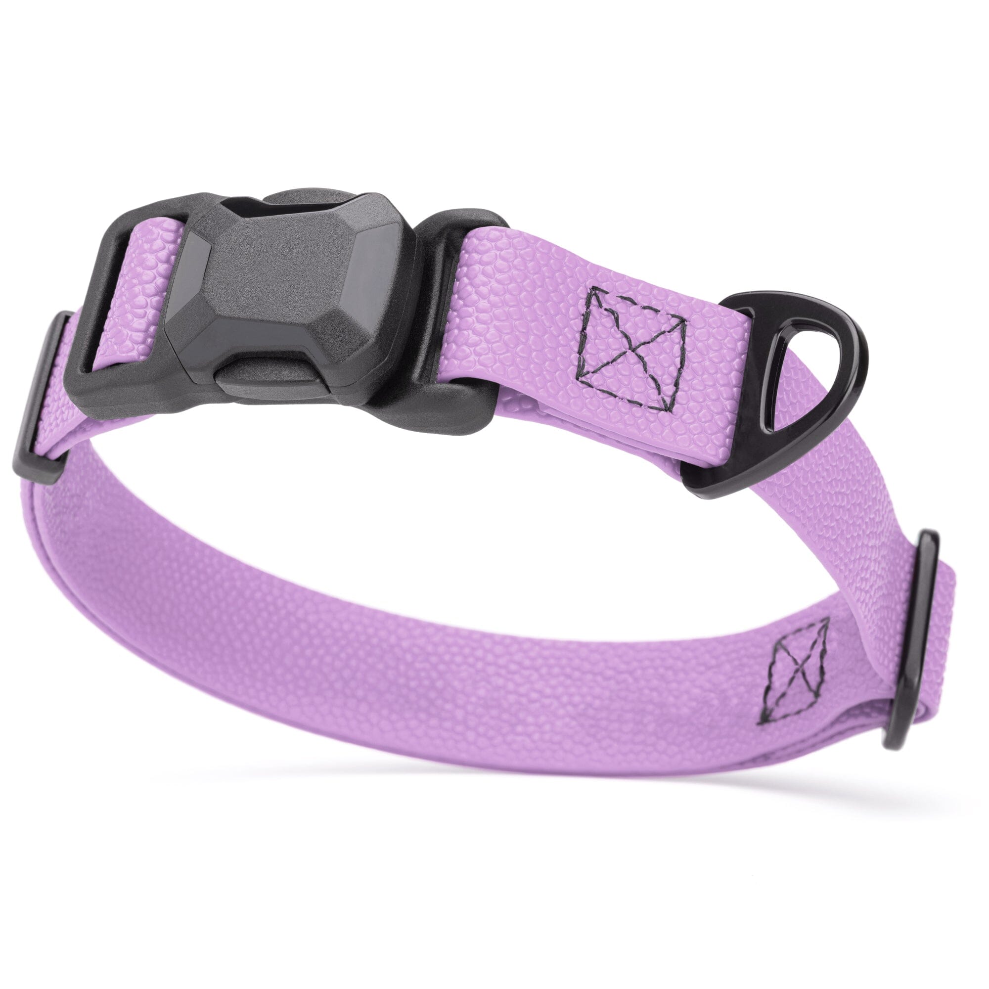 Dogline Pebble Emboss Biothane Dog Collar with Magnetic Buckle by Dogline