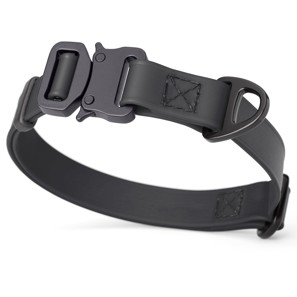 Dogline BioThane Dog Collar with Stab-Lock Quick Release Buckle by Dogline