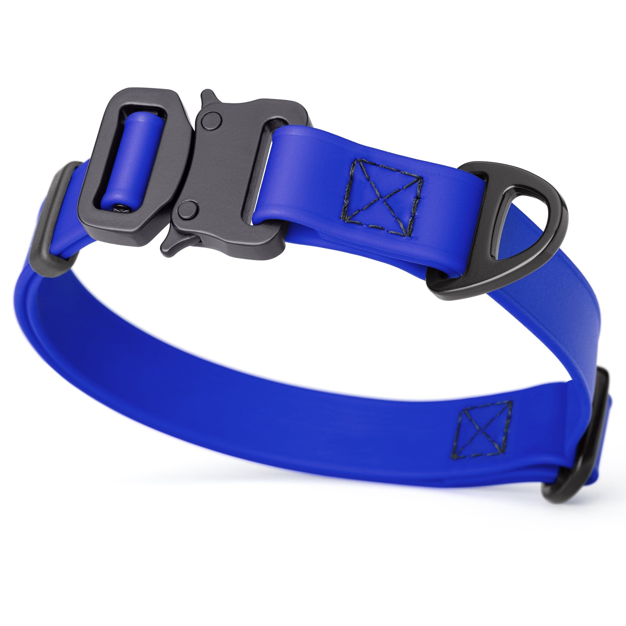 Dogline BioThane Dog Collar with Stab-Lock Quick Release Buckle by Dogline