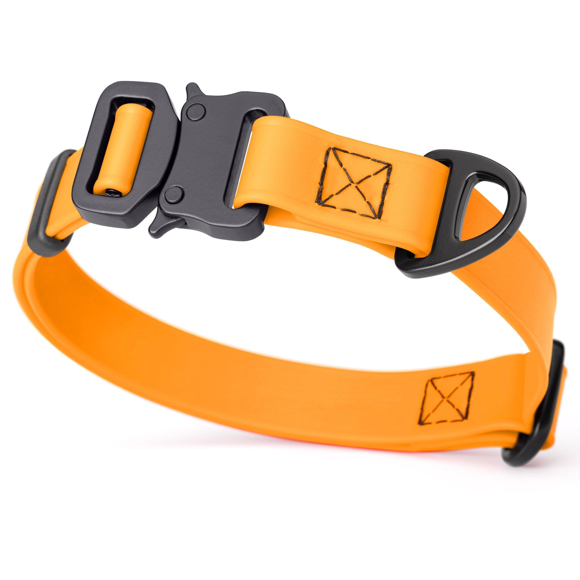 Dogline BioThane Dog Collar with Stab-Lock Quick Release Buckle by Dogline