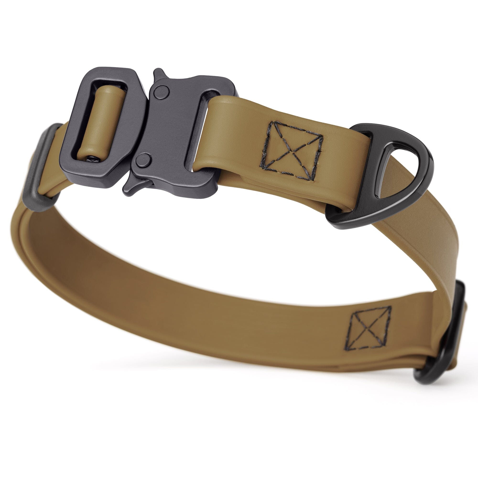 Dogline BioThane Dog Collar with Stab-Lock Quick Release Buckle by Dogline