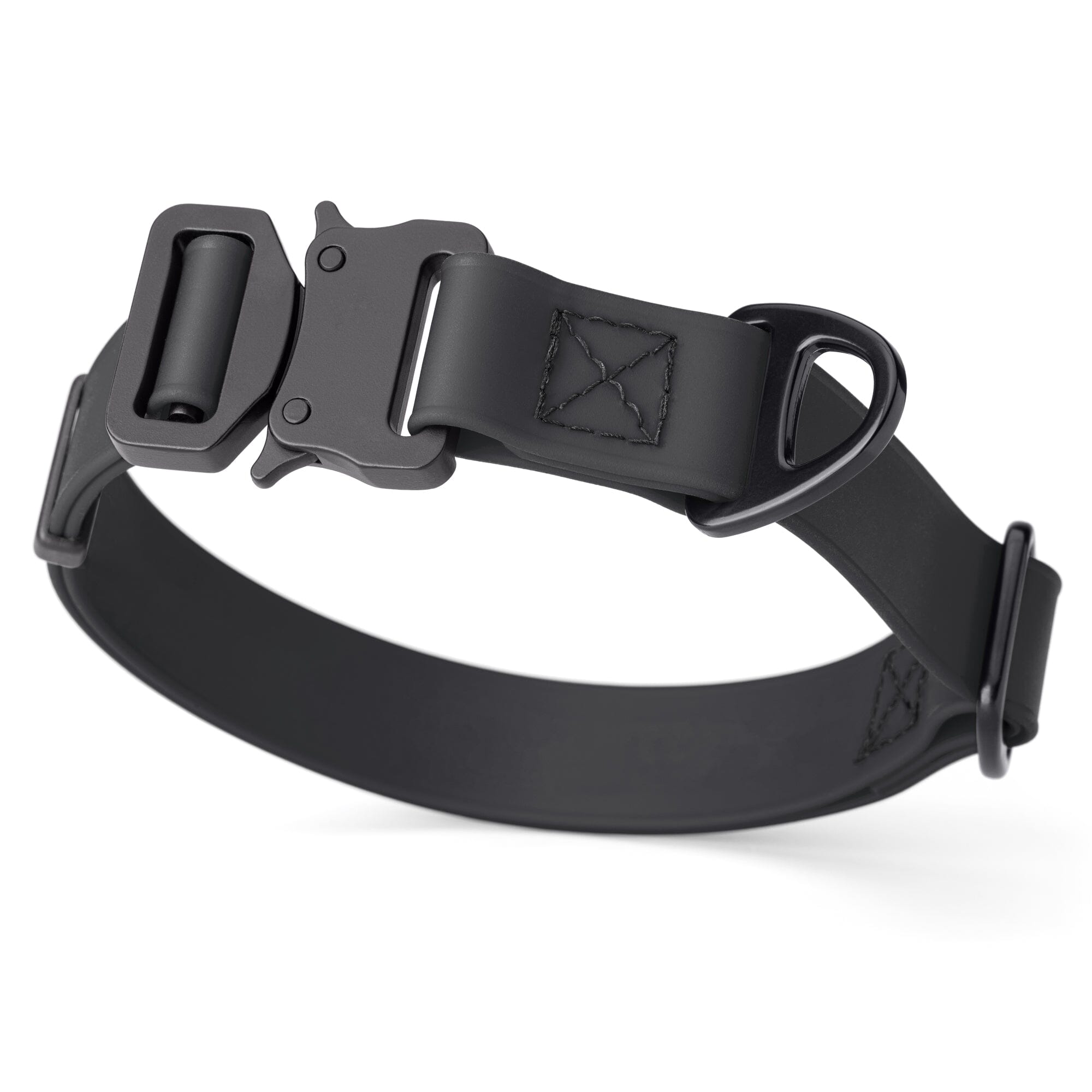 Dogline BioThane Dog Collar with Stab-Lock Quick Release Buckle by Dogline
