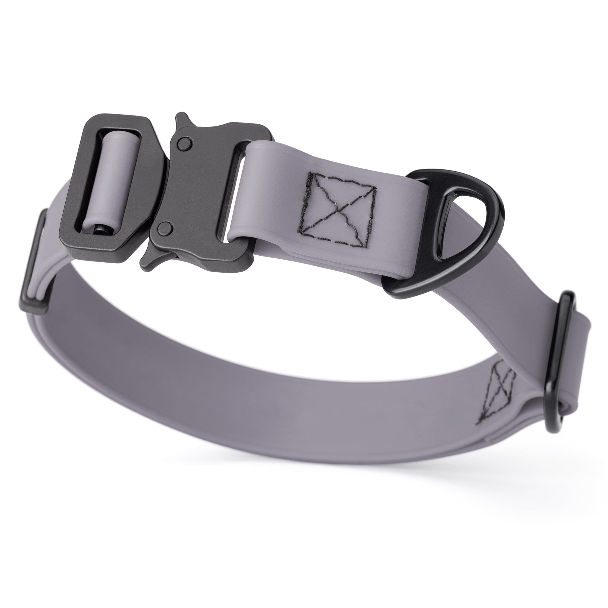 Dogline BioThane Dog Collar with Stab-Lock Quick Release Buckle by Dogline