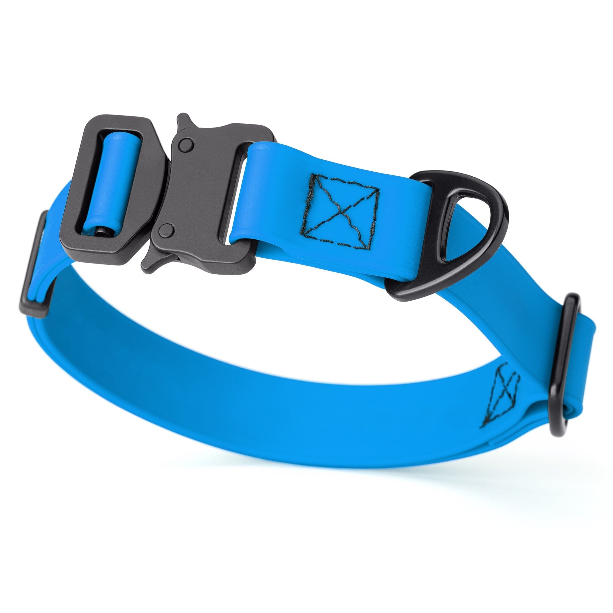 Dogline BioThane Dog Collar with Stab-Lock Quick Release Buckle by Dogline