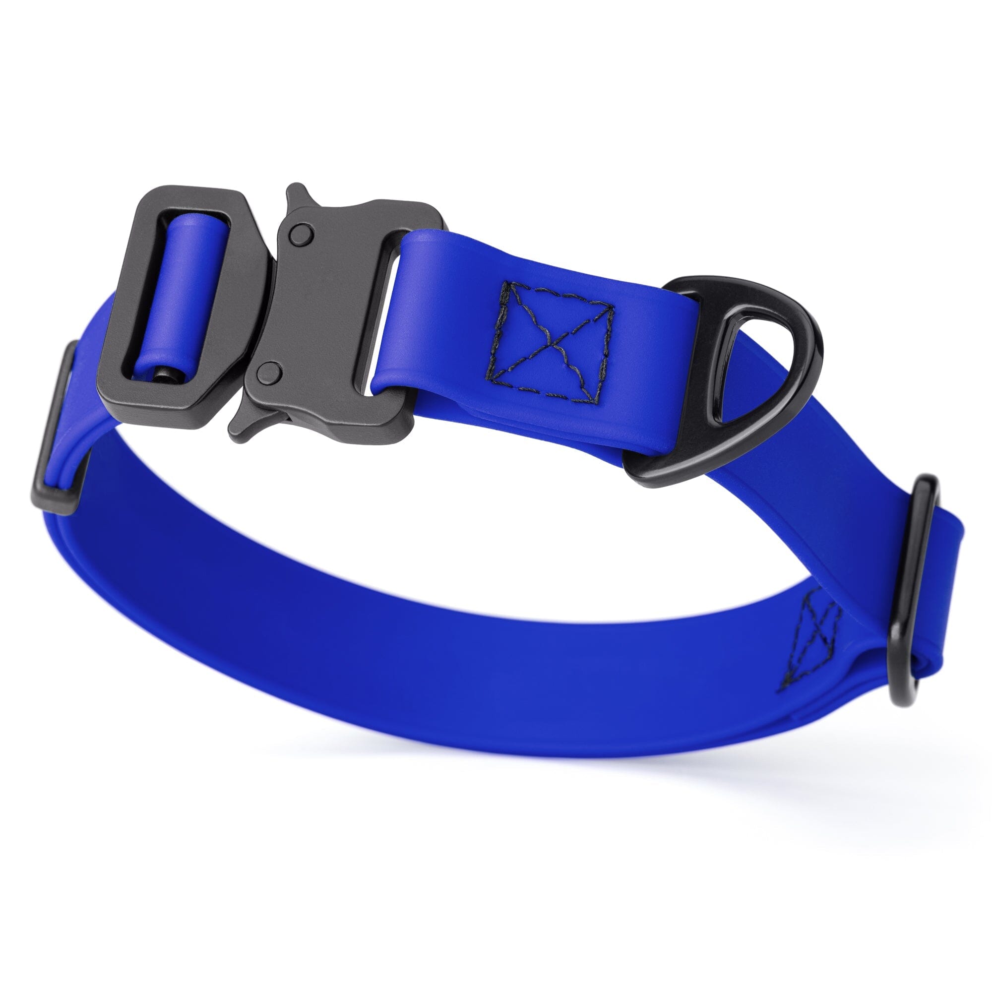 Dogline BioThane Dog Collar with Stab-Lock Quick Release Buckle by Dogline