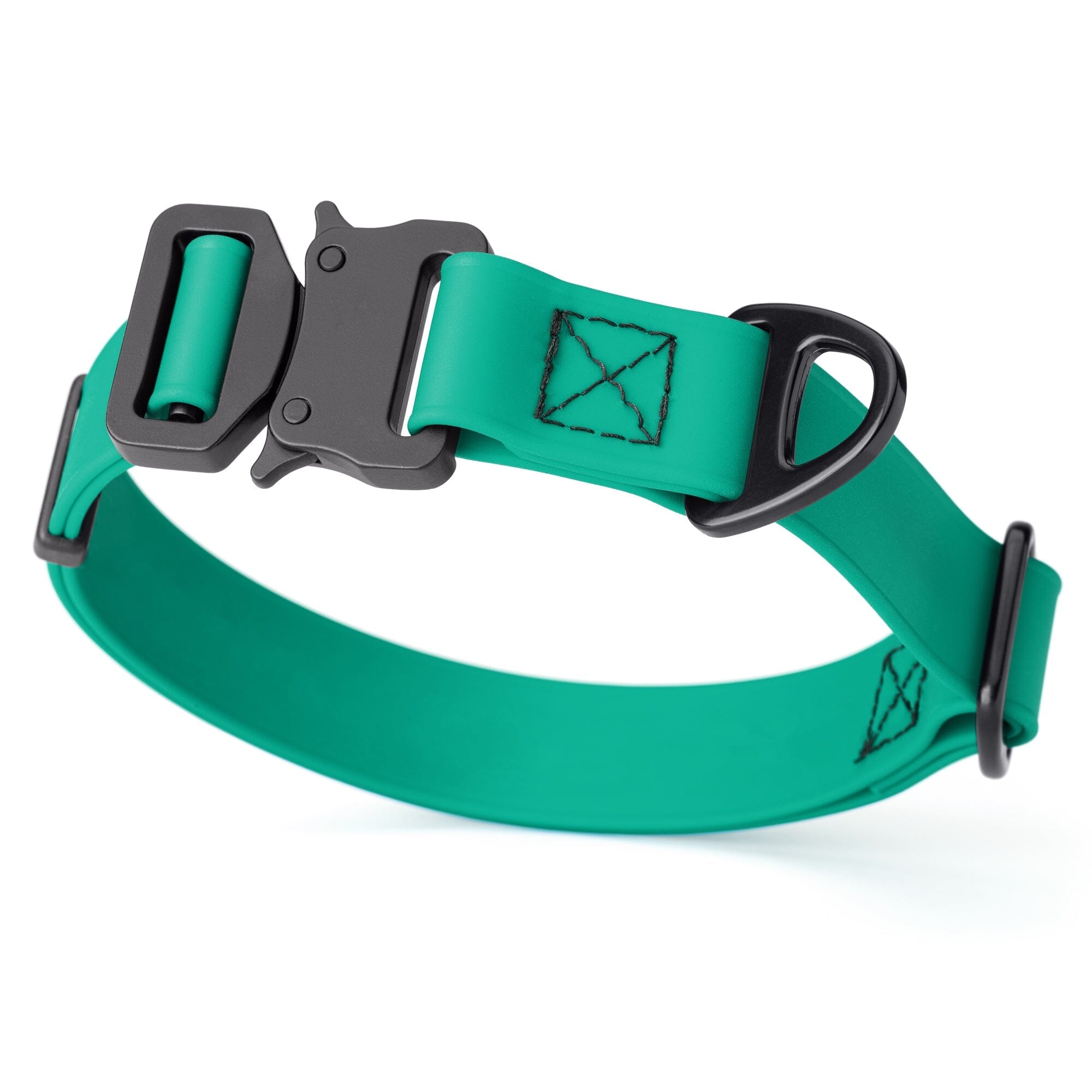 Dogline BioThane Dog Collar with Stab-Lock Quick Release Buckle by Dogline