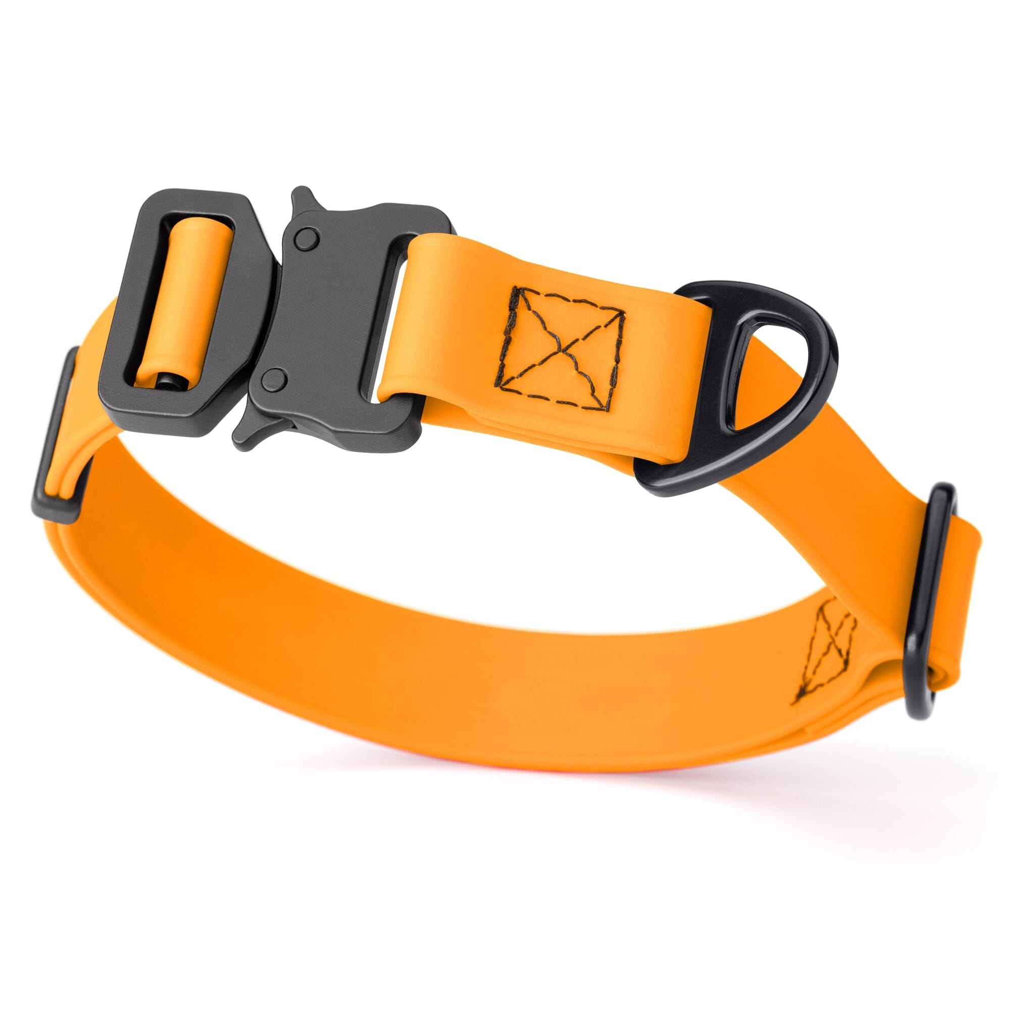 Dogline BioThane Dog Collar with Stab-Lock Quick Release Buckle by Dogline